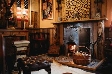 Light the fire after a countryside ramble and get snug beside the flickering flames.