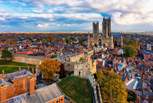 Explore the city of Lincoln with its rich history. There are plenty of museums, galleries, libraries and historic houses to discover.