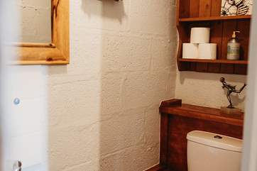 The en suite shower-room, is perfect for freshening up.