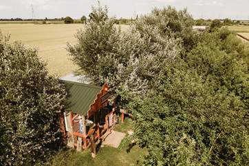 Nestled amongst the trees in the heart of rural Lincolnshire