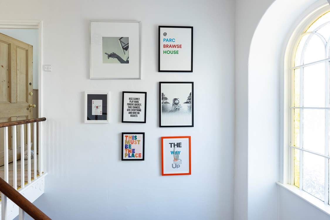 High ceilings and plenty of natural light.