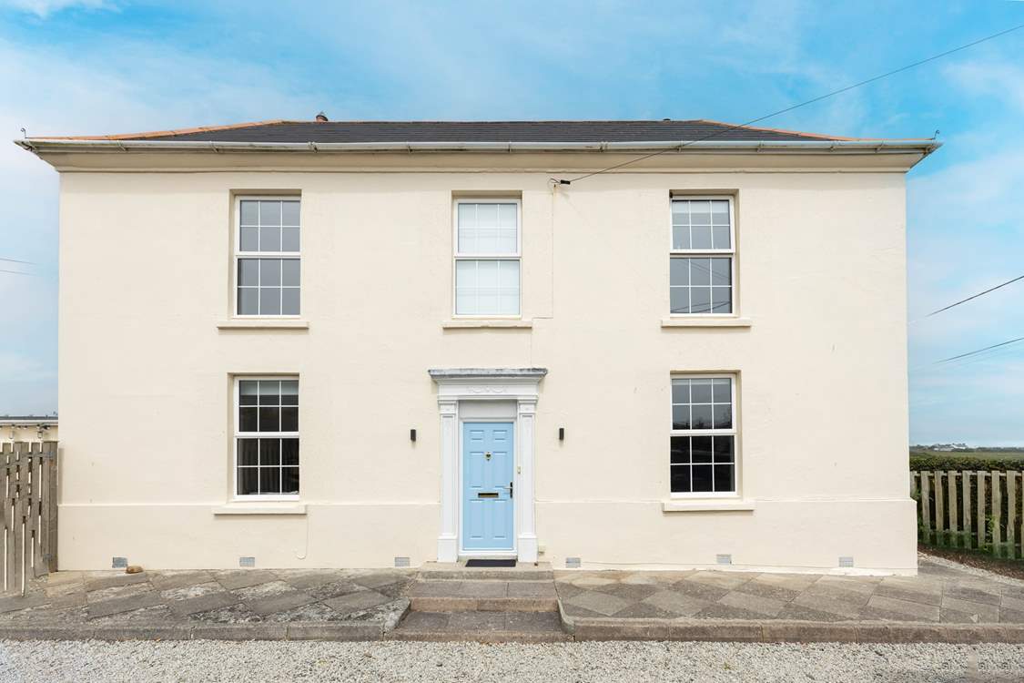 Commanding yet elegant, Parc Brawse House.