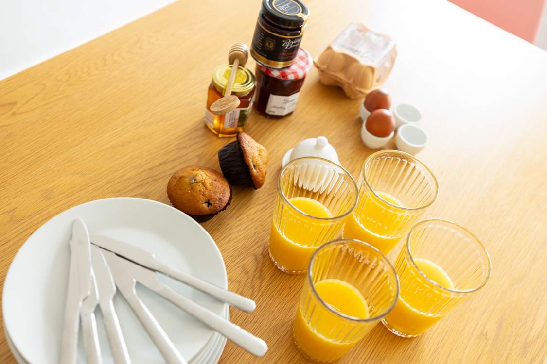 Shop at independent village stores and bakeries for wholesome holiday breakfasts.