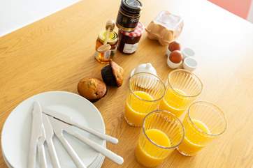 Shop at independent village stores and bakeries for wholesome holiday breakfasts.