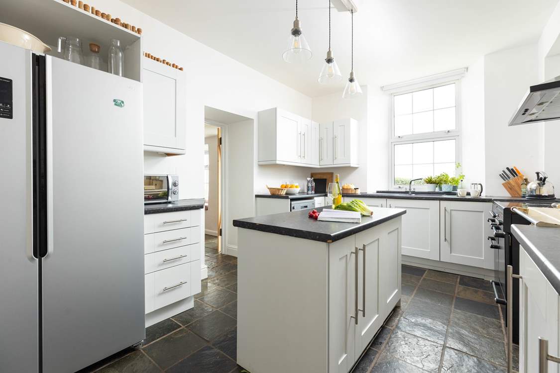 Perfectly equipped kitchen.