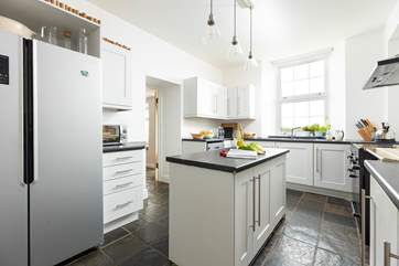 Perfectly equipped kitchen.