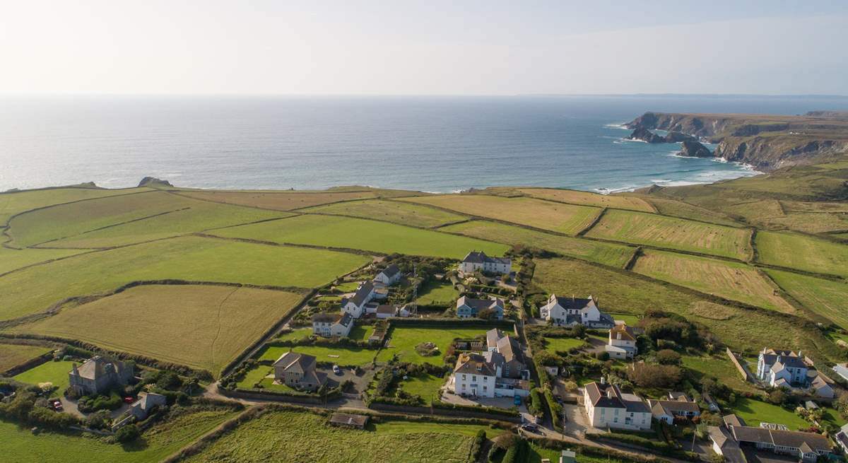 Parc Brawse House is one of the most Southerly properties in mainland Britain.