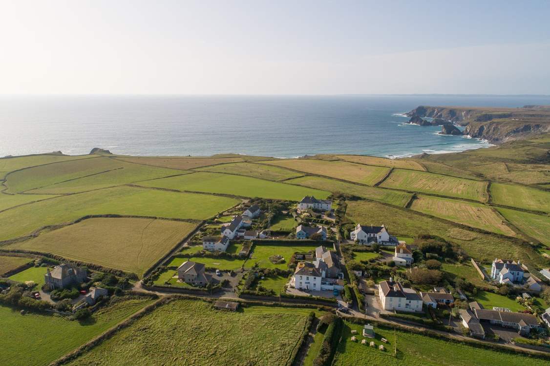 Parc Brawse House is one of the most southerly properties in mainland Britain.