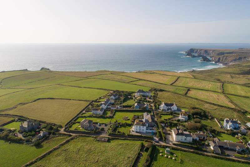 Parc Brawse House is one of the most Southerly properties in mainland Britain.