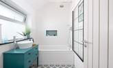 Bedroom two has a very stylish en suite bathroom. - Thumbnail Image