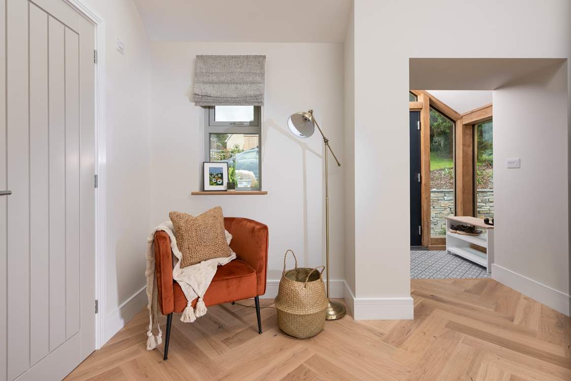 A quiet corner to relax in.