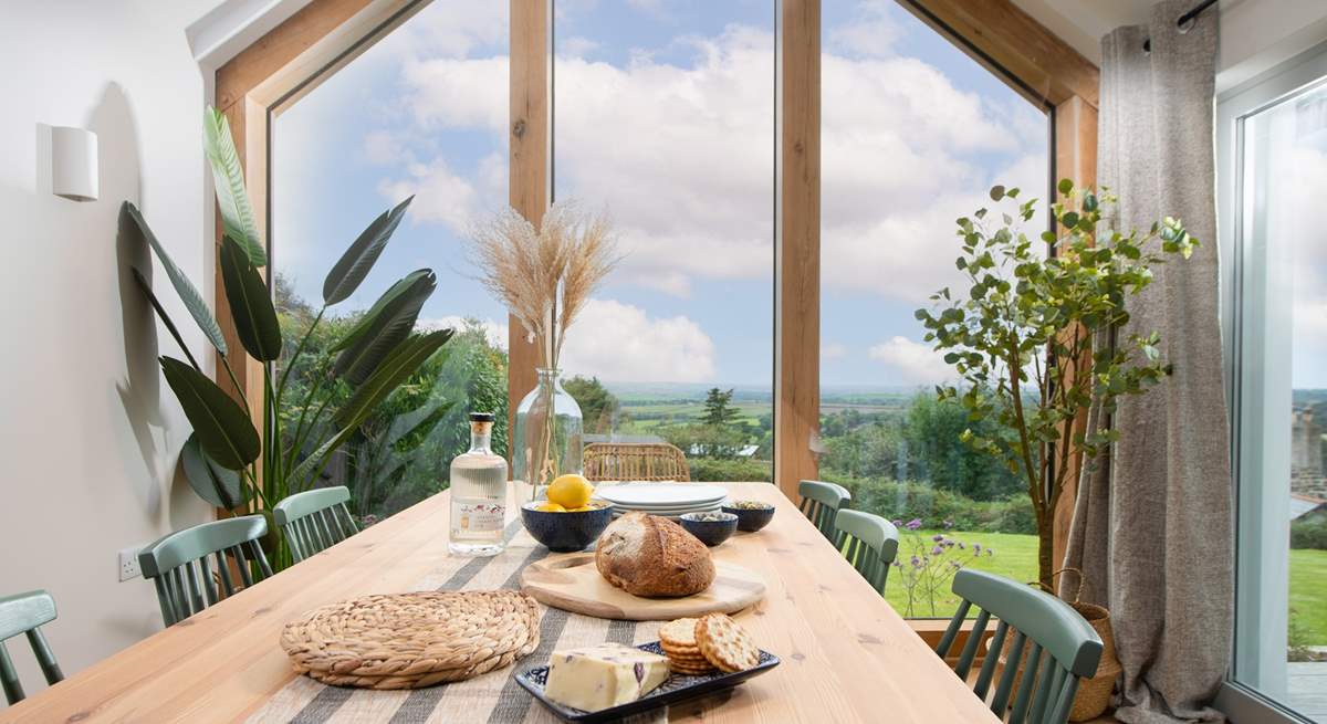 What a wonderful view - you are sure to linger a little longer over holiday meals.