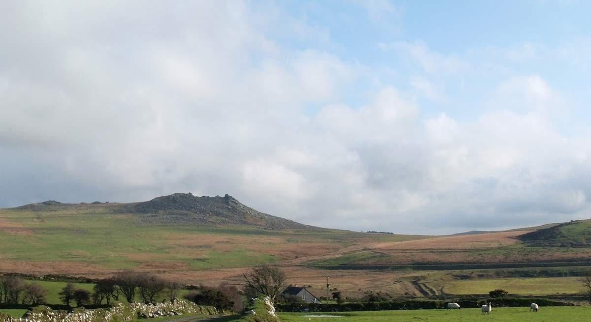 Pop on your walking boots to climb the second highest point in Cornwall, Roughtor - the highest, Brown Willy, is also close by.