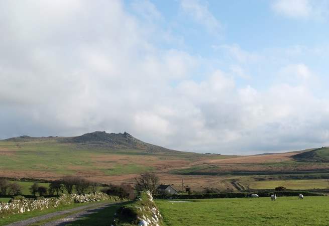 Pop on your walking boots to climb the second highest point in Cornwall, Roughtor - the highest, Brown Willy, is also close by.