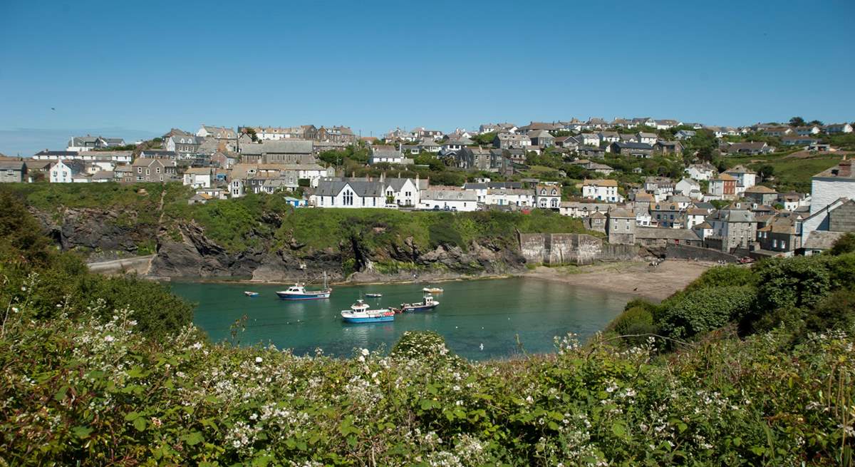 The pretty village of Port Isaac - famous for The Fishermen's Friends, Nathan Outlaw and TV's Doc Martin.