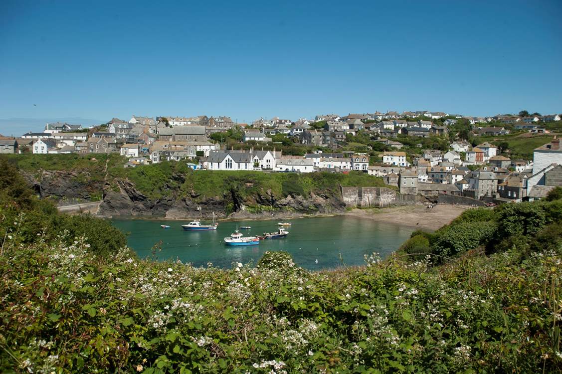 The pretty village of Port Isaac - famous for The Fishermen's Friends, Nathan Outlaw and TV's Doc Martin.
