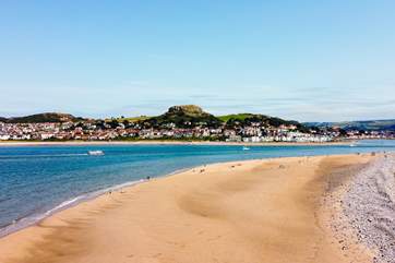 Or spend a day soaking up the sunshine at Morfa Beach.