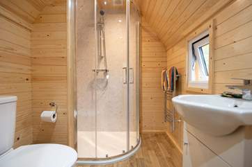 The en suite shower-room is just the spot for freshening up after the day's adventures.