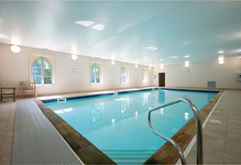 The fabulous leisure facilities are available during your stay along with other guests staying on the Estate.