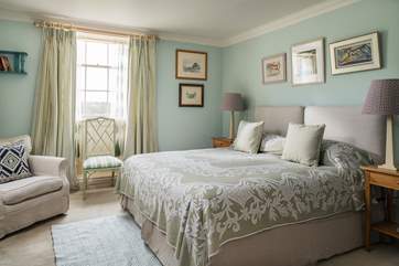 One of the twin bedrooms, ideal for either adults or children.