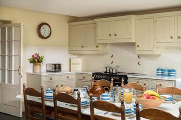 The spacious kitchen has all the equipment you'll need to cook the perfect holiday meal.