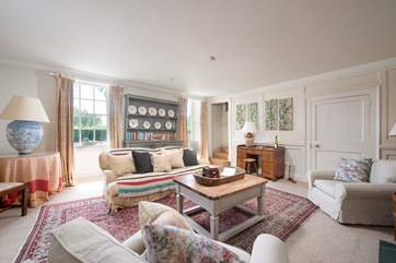 The elegant sitting-room.