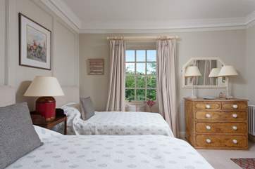 A wonderfully light and airy room.