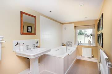 A family bathroom.