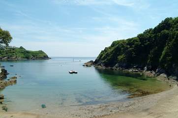 The nearby stretch of coastline has a great selection of beaches with sheltered waters they are very family friendly.