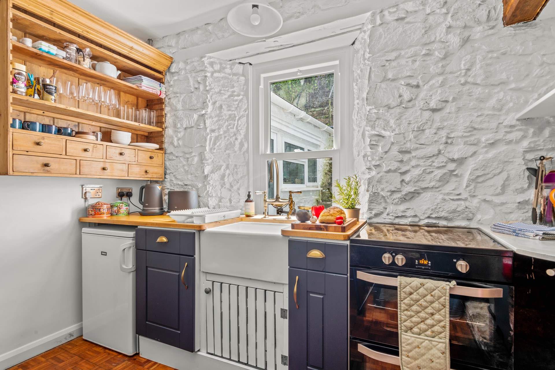 The kitchen is fully equipped with everything you will need to cater for all requirements.