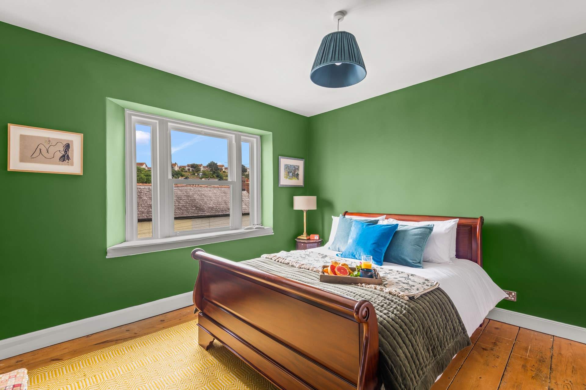 A fabulous night's sleep awaits in this beautiful king-size bedroom.