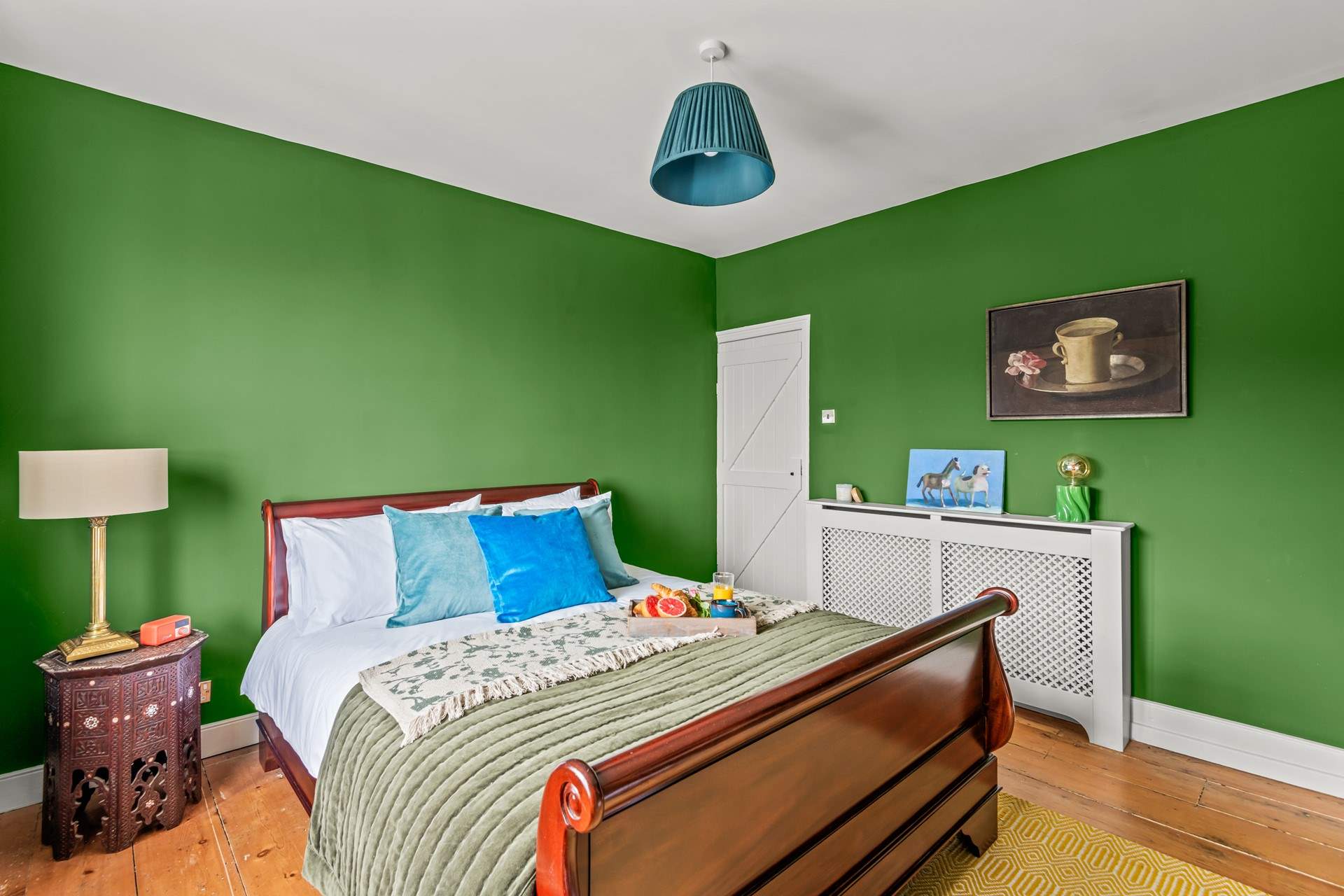 Bedroom 1 is home to this glorious king-size bed.