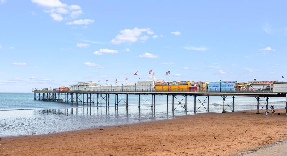 The pier at Paignton is only a short drive away and offers all the seaside fun and entrainment you can imagine.