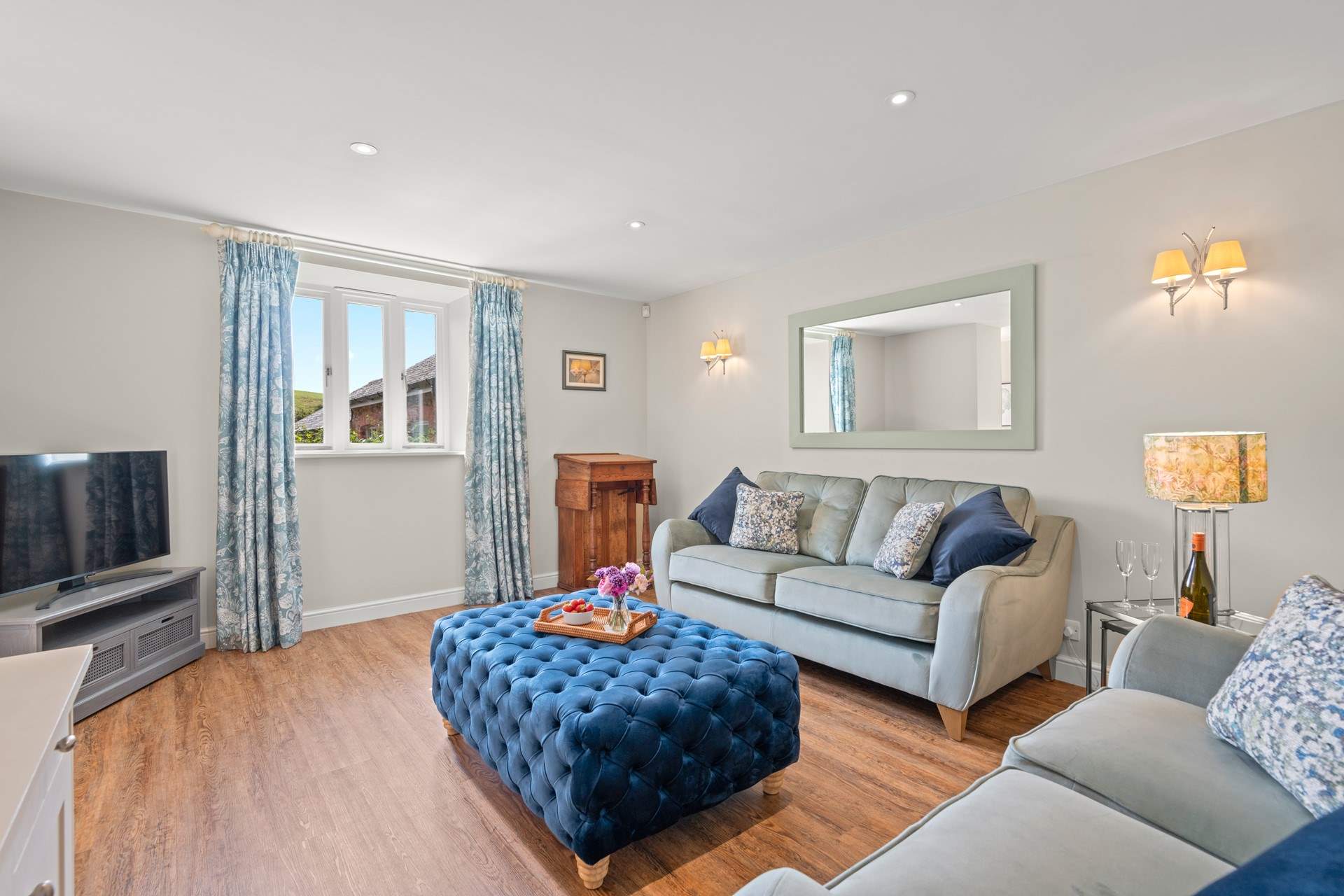 Pop open the prosecco and snuggle up in front of a film.