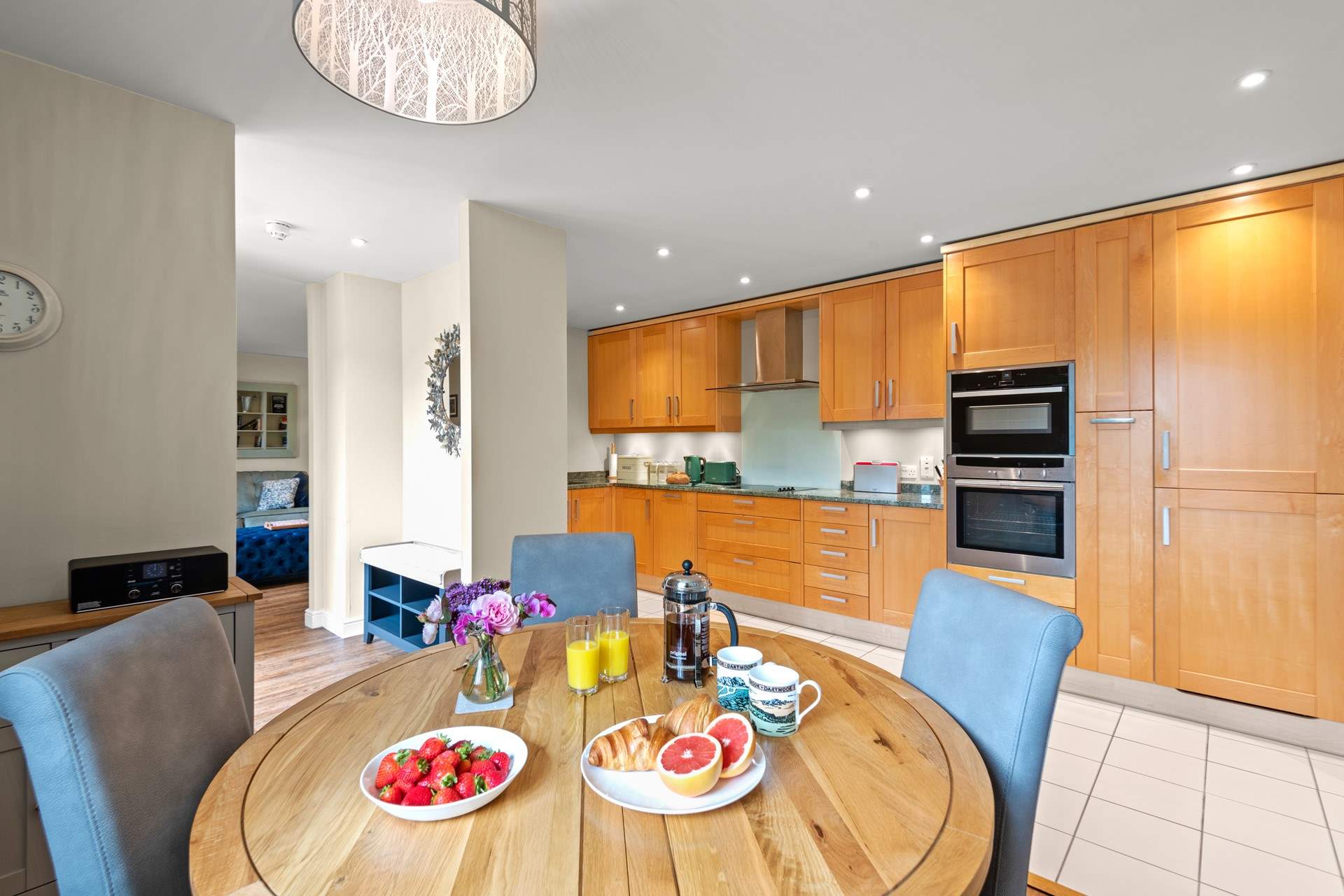 Beautifully appointed throughout.