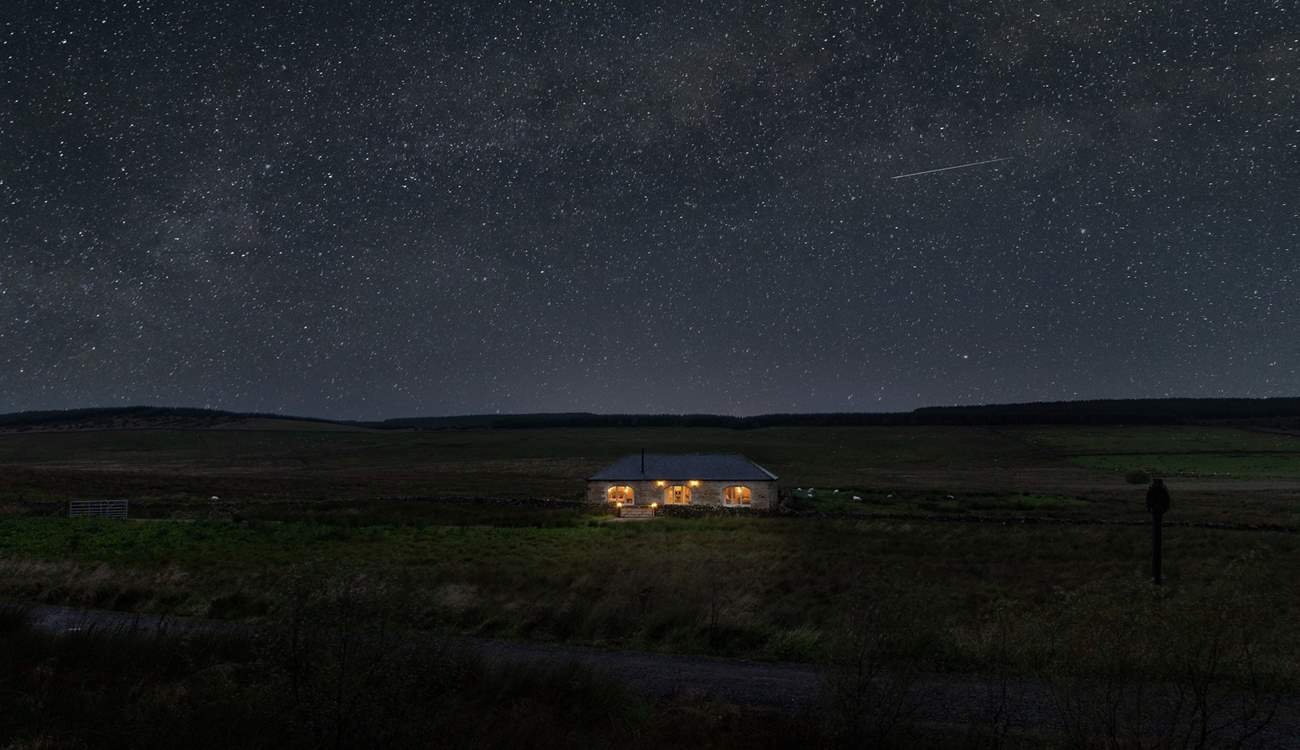 The skies are truly unbelievable, make a wish when you see a shooting star. 