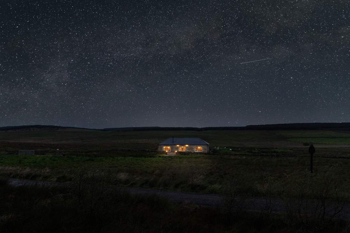 The skies are truly unbelievable, make a wish when you see a shooting star.