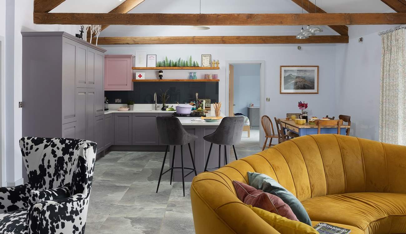 Whatever your pleasure there is space enough for everyone, watch a film, play a game, nibble on cake or froth up a cappuccino, you are on holiday after all. 