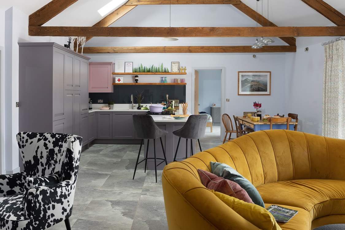 Whatever your pleasure there is space enough for everyone, watch a film, play a game, nibble on cake or froth up a cappuccino, you are on holiday after all.