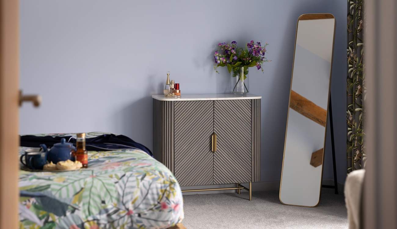 Breakfast in bed is a holiday treat. 