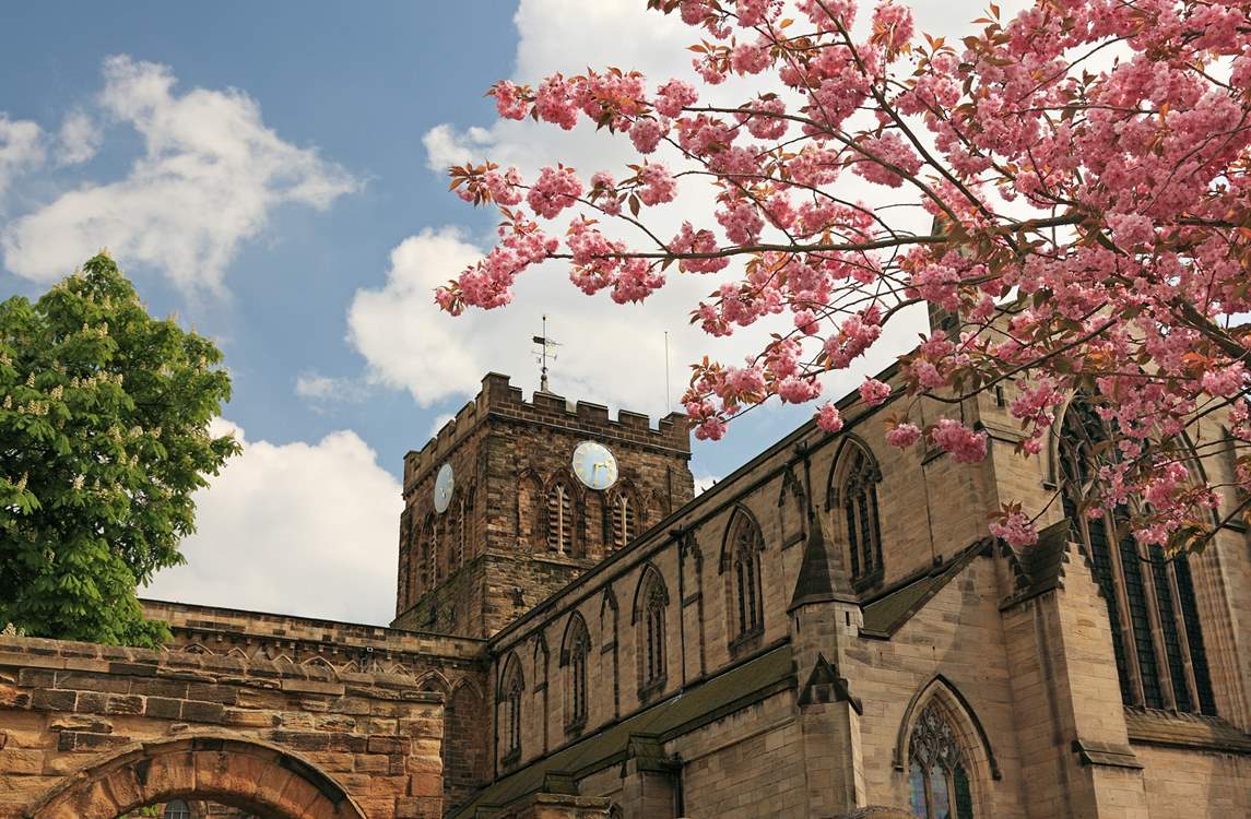 Beautiful Hexham Abbey is well worth a visit.