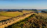 Hadrian's Wall looks stunning bathed in sunlight. - Thumbnail Image