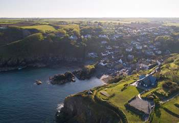 Cadgwith is an ancient fishing cove that can be discovered via the other direction. 