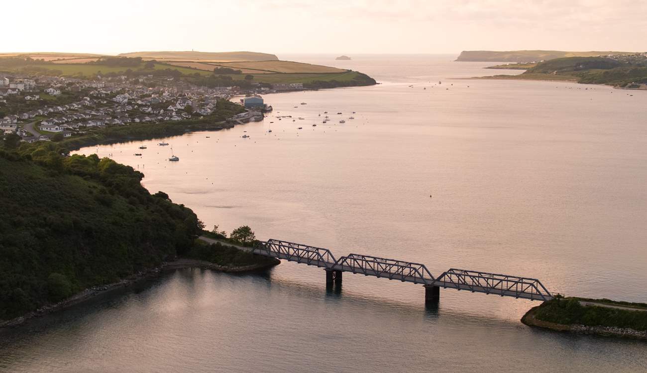 Padstow is home to lovely shops, wonderful eateries and the famous Camel Trail - great for cycling. 