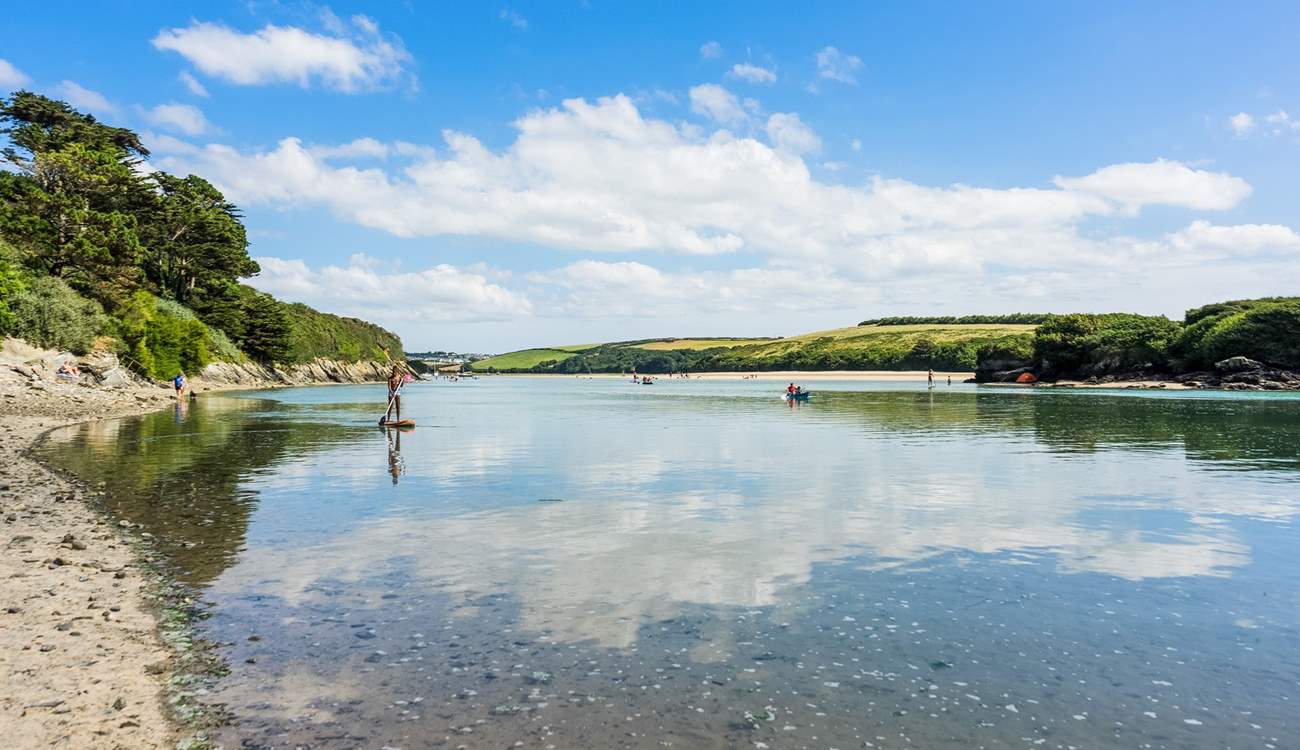 Or take a leisurely stroll along the River Gannel. 