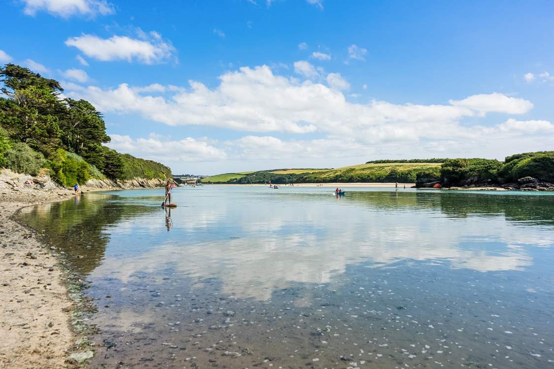 Or take a leisurely stroll along the River Gannel.