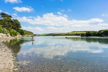 Or take a leisurely stroll along the River Gannel.