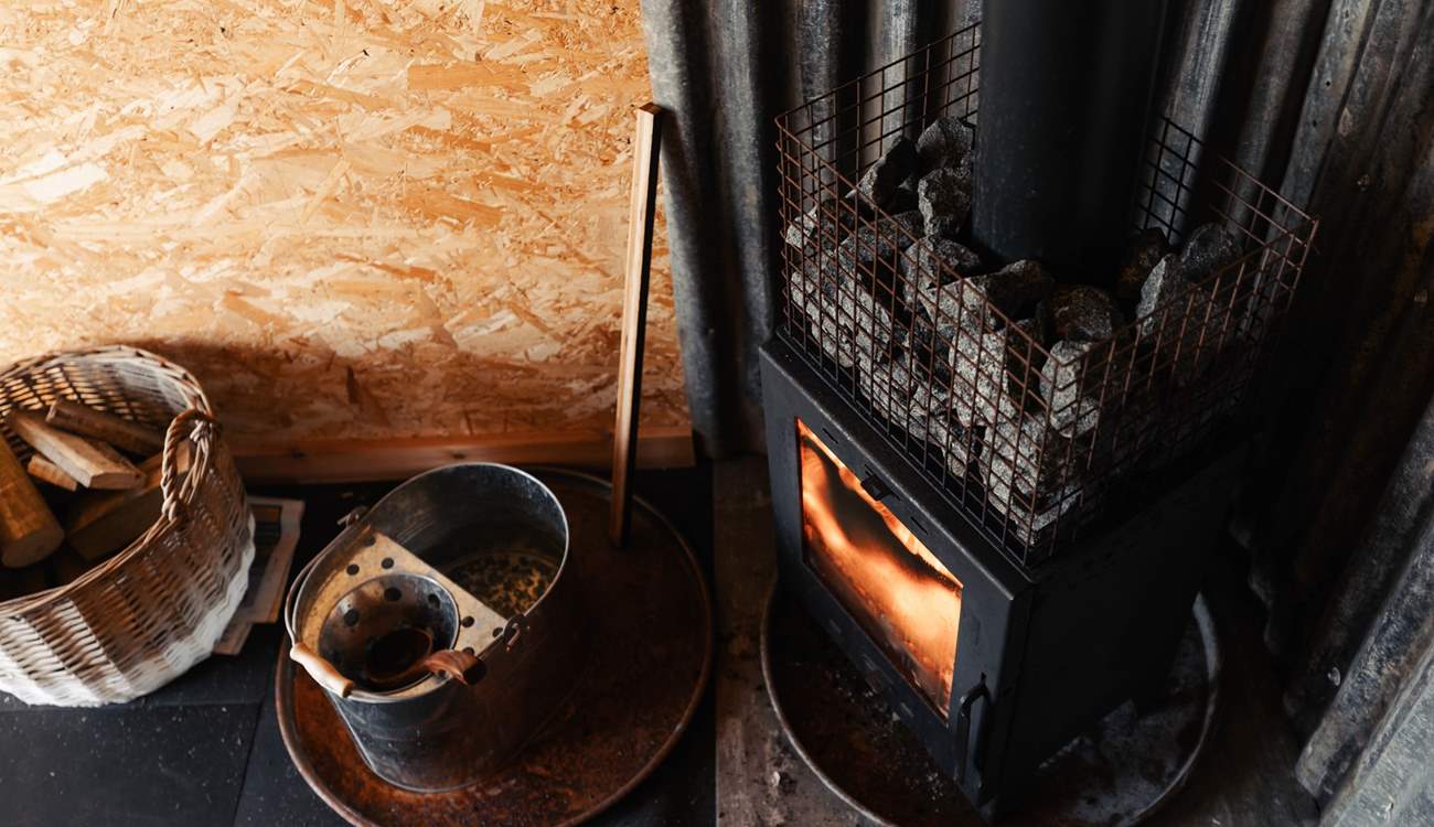 The sauna is available to book with the owner during your stay.