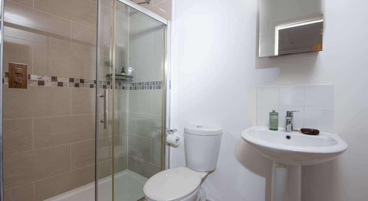 The en suite shower-room to Bedroom 1.