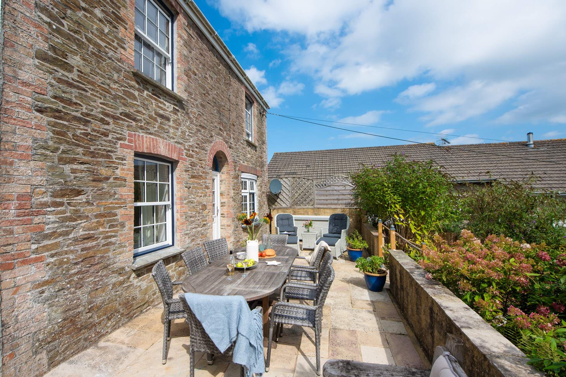 The perfect spot for an evening drink or early morning coffee.